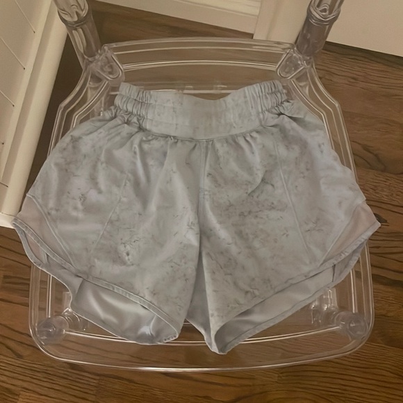 Blue lululemon shorts - size 0 - Picture 2 of 3